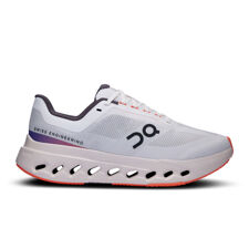 On Cloudsurfer Next Women's Running Shoes, White/Flame 